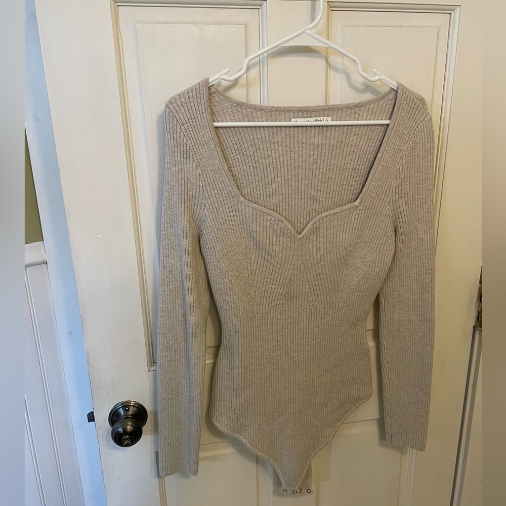 Abercrombie sweater bodysuit - never worn!